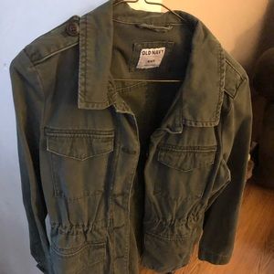 Old navy army green jacket